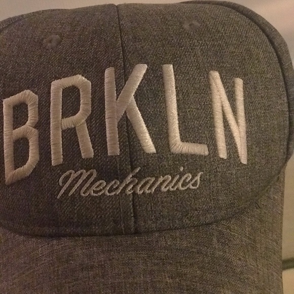 BRKLN Mechanics baseball hat - grey and sharp - Picture 5 of 8